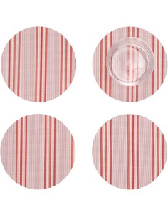 Set de 4 Portavasos Pink