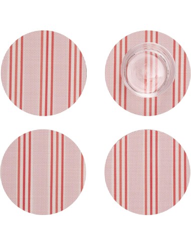 Set de 4 Portavasos Pink