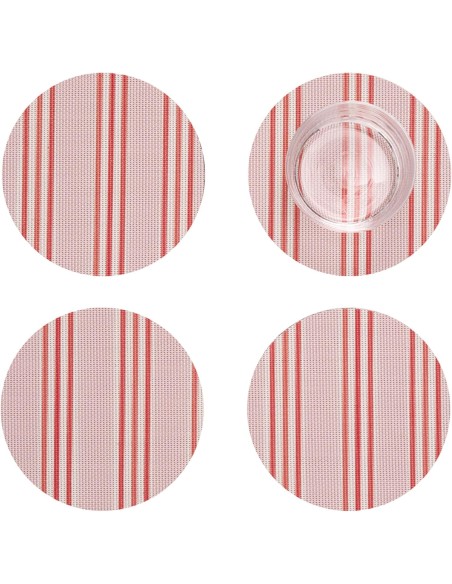 Set de 4 Portavasos Pink