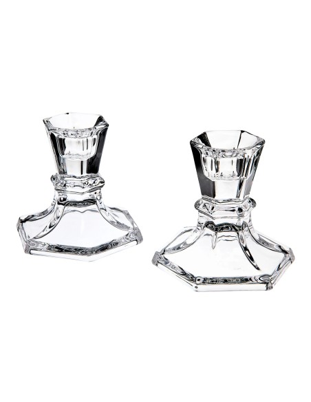 Set de Candelabros Cónicos Hexagonales