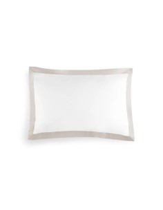 Juego de Fundas de Almohada Queen Stone and White