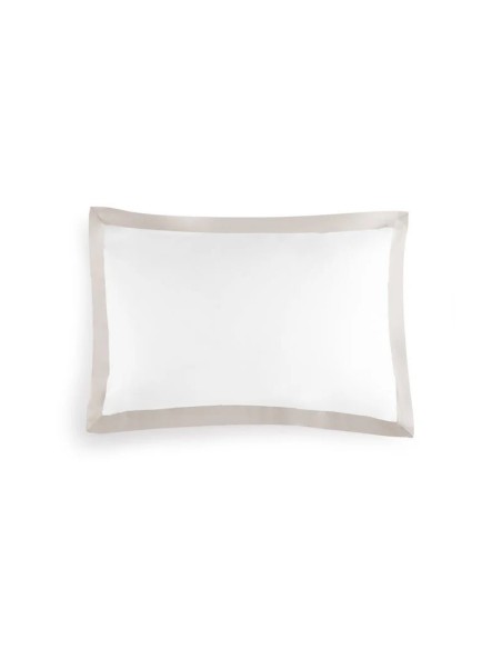 Juego de Fundas de Almohada Queen Stone and White