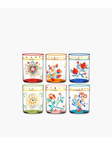 Set de 6 Vasos Mamma Mia
