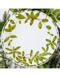 Platos Llano Fil Rouge Foglie 2