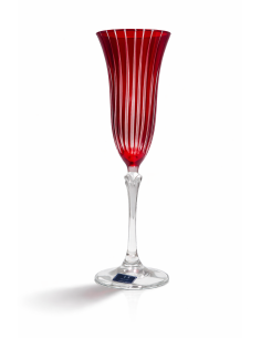 Set de 6 Copas Flauta Gema Magnifico Red