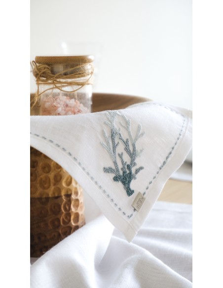Servilleta de Mesa Coral Blue
