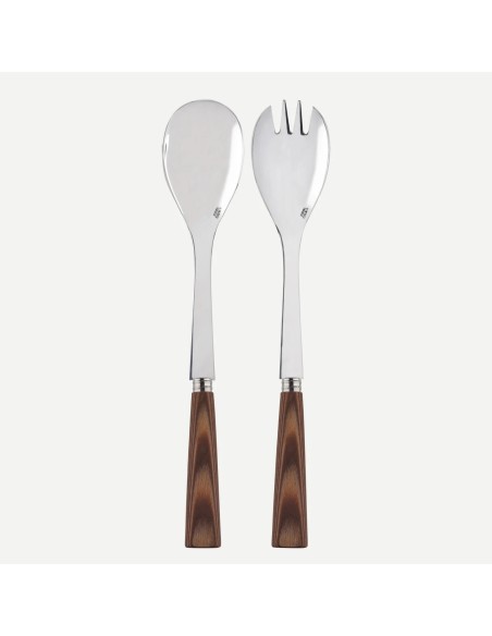 Set de Servir Ensalada Nature Light wood