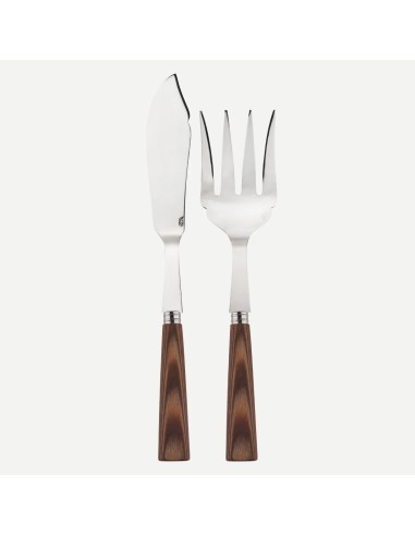 Set de Servir Pescado Nature Light wood