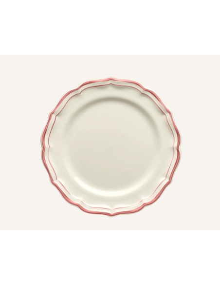 Set de 4 Plato Postre Filet Corail