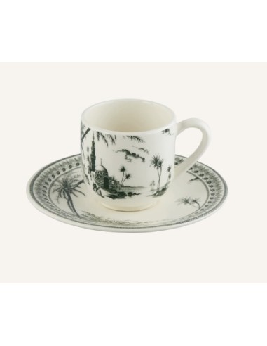 Taza de Cafe Les Dépareillées Vert