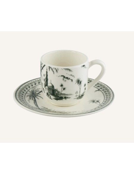 Taza de Cafe Les Dépareillées Vert