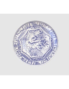 Set de 4 Plato de Pan Oiseau Bleu