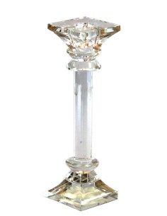 Candelabro con Base Cuadrada