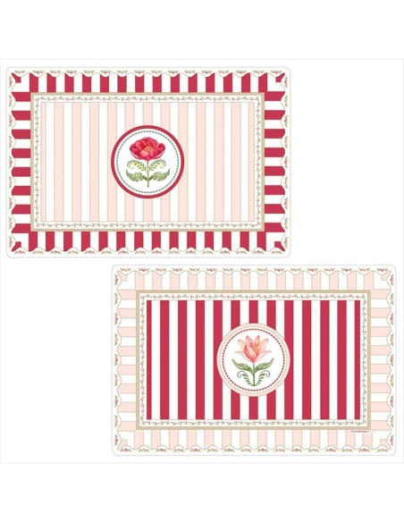 Set de 6 Individual Flowery