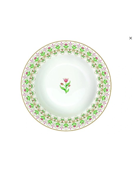 Set de 6 Plato Hondo Botanic Chic