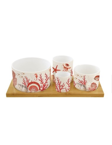 Set de Aperitivos Coral