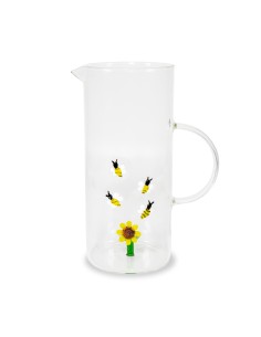 Jarra de agua Sunflower and Bees