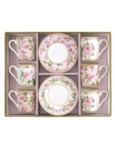 Set de 6 taza Chant Des Roses