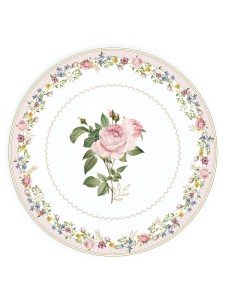Plato de Tarta Chant Des Roses