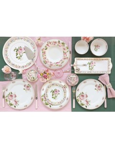 Plato de Tarta Chant Des Roses 2