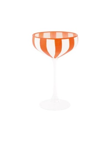 Copa de Champagne Naranja Twist & Match
