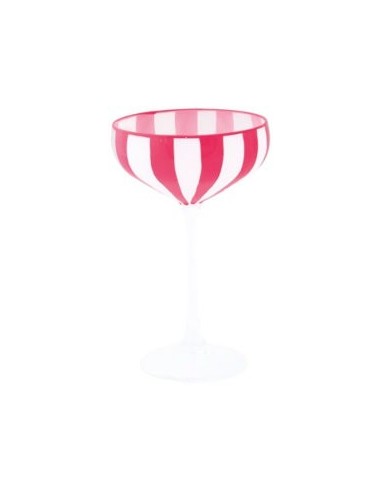 Copa de Champagne Rosa Twist & Match