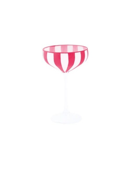 Copa de Champagne Rosa Twist & Match