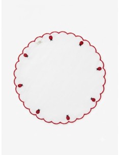 Set de 6 Individual y Servilleta Ladybug 2
