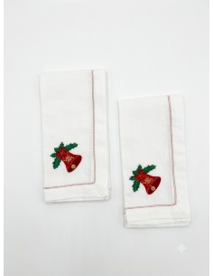 Set de 6 Servilleta Christmas Bell