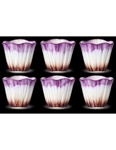 Set de 6 Tazas de Espresso - Aubergine