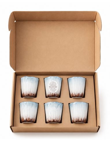 Set de 6 Tazas de Espresso Dreamy - Menta