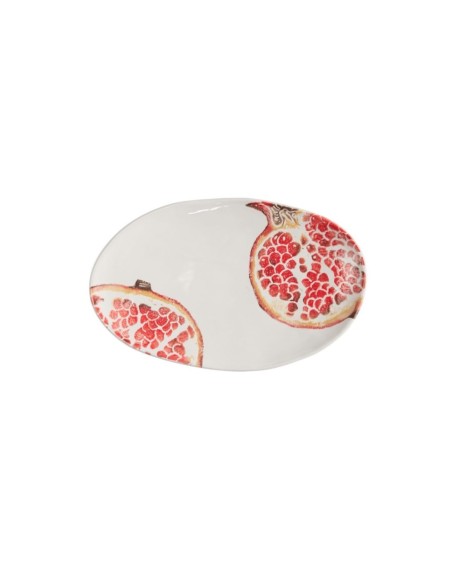 Plato Ovalado Pomegranate