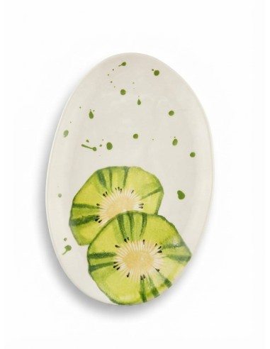 Plato Ovalado Kiwi