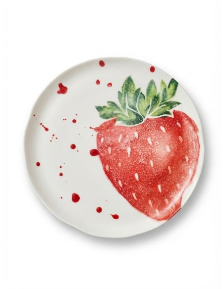 Plato Postre Strawberry