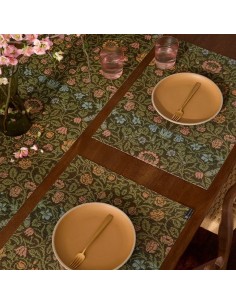 Individuales William Morris Multicolor 2