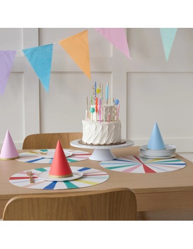 Individuales Rainbow Multicolor