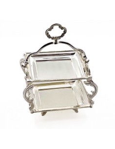Soporte Cuadrado doble para Tartas