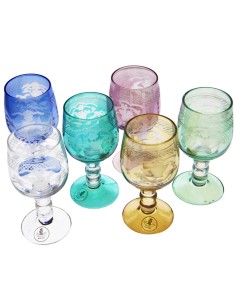 Set de 6 Copas de Colores Royal 2