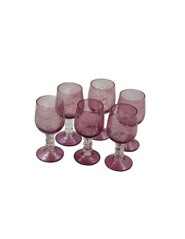 Set de 6 Copa Roja Royal