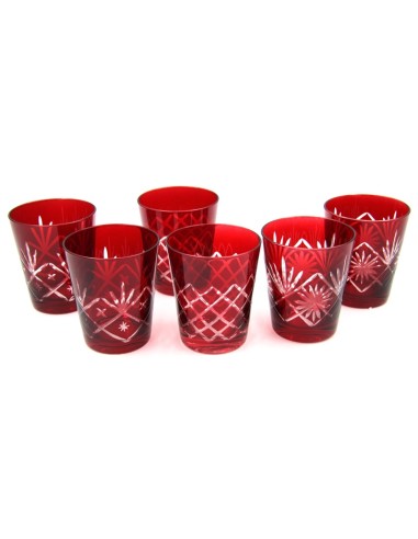 Set de 6 vasos diseños Royal