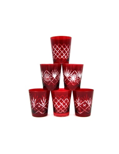 Set de 6 vasos diseños Royal
