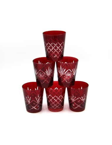 Set de 6 vasos diseños Royal