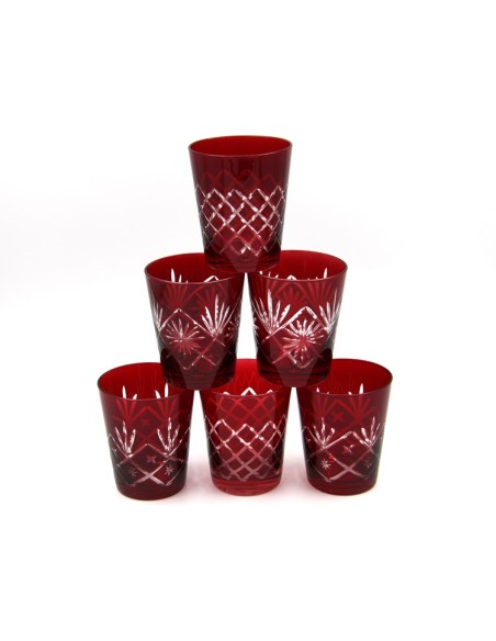 Set de 6 vasos diseños Royal