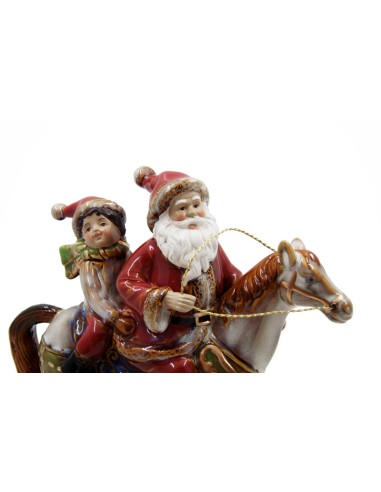 Santa Claus on Horse
