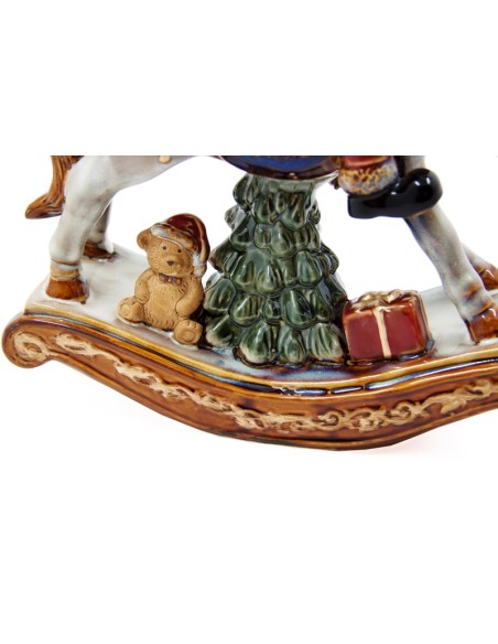 Santa Claus on Horse