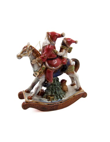 Santa Claus on Horse