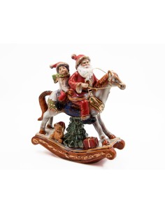 Santa Claus on Horse