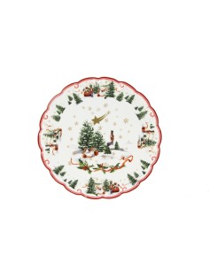 Plato para Panettone Christmas
