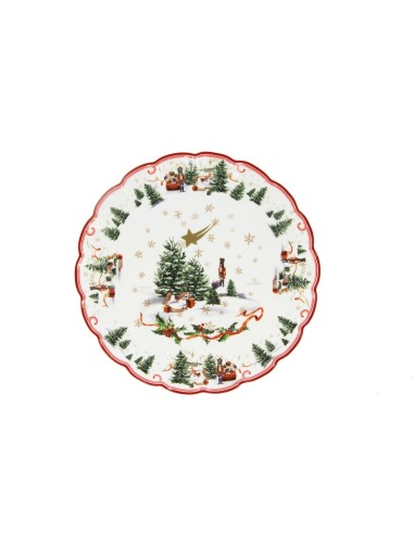 Plato para Panettone Christmas
