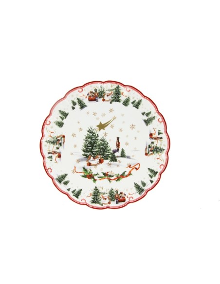 Plato para Panettone Christmas